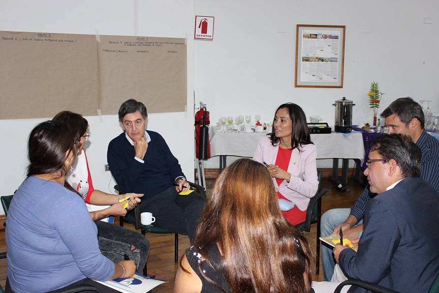 Reconversión laboral y digitalización reunió a representantes de la CUT, CNC y el Gobierno en Iquique